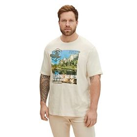 Tom Tailor 28130 Yumuşak Tereyağı Kremi Erkek T-Shirt