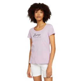Tom Tailor 28804 Iris Flower Kadın T-Shirt