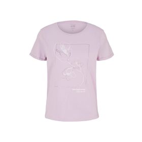Tom Tailor 28804 Iris Flower Kadın T-Shirt