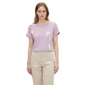 Tom Tailor 28804 Iris Flower Kadın T-Shirt