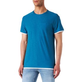 Tom Tailor 28857 Mavi Petrol Erkek T-Shirt