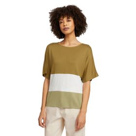 Tom Tailor 28866 Güçlü Zeytin Yeşili Kadın T-shirt