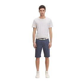 Tom Tailor 29208 Beyaz Soyut Çiçek Baskı Denim Erkek T-shirt