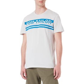 Tom Tailor 29767 Gri Rough Grey Baskılı Erkek T-shirt