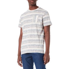 Tom Tailor 29812 Buttercream Aop Stripe Çizgili Erkek T-shirt