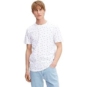 Tom Tailor 29814 Baskılı Pike Polo Mavi Parasol Tasarımı T-shirt