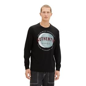 Tom Tailor 29999 Siyah Uzun Kollu Erkek T-Shirt