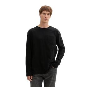 Tom Tailor 29999 Siyah Uzun Kollu Erkek T-Shirt