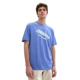 Tom Tailor 30104 Yaban Mersini Mavisi Denim Erkek T-shirt