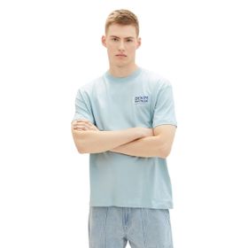Tom Tailor 30463 Denim Dusty Mint Blue Erkek T-shirt