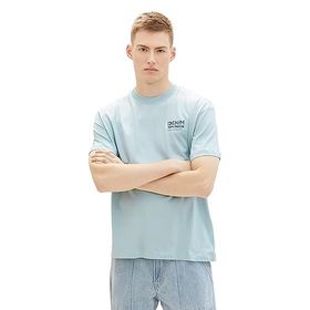 Tom Tailor 30463 Denim Dusty Mint Blue Erkek T-shirt
