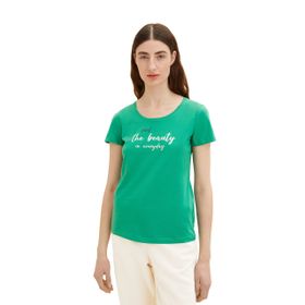 Tom Tailor 31032 Canlı Yaprak Yeşili Kadın T-shirt