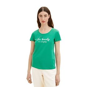 Tom Tailor 31032 Canlı Yaprak Yeşili Kadın T-shirt