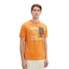 Tom Tailor 32243 Domates Kreması Turuncu Erkek T-shirt