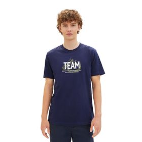 Tom Tailor 34590 Denim Koyu Yaban Mersini Erkek T-shirt