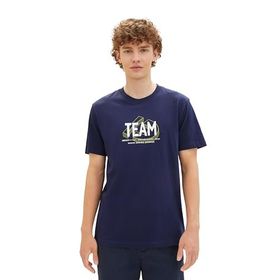 Tom Tailor 34590 Denim Koyu Yaban Mersini Erkek T-shirt