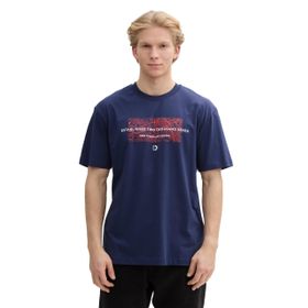 Tom Tailor 34590 Denim Koyu Yaban Mersini Erkek T-shirt