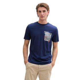 Tom Tailor 34590 Denim Koyu Yaban Mersini Erkek T-shirt