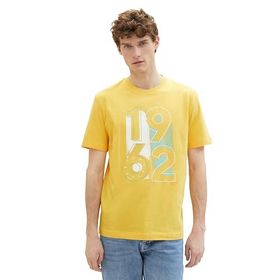 Tom Tailor 34663 Güneşli Sarı Erkek T-shirt