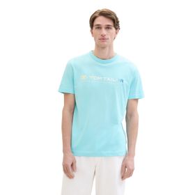 Tom Tailor 34921 Basic Turkuaz Erkek T-shirt