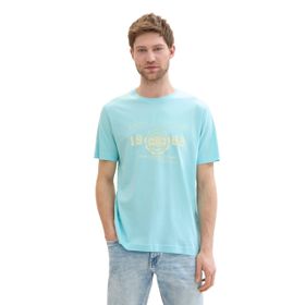 Tom Tailor 34921 Basic Turkuaz Erkek T-shirt