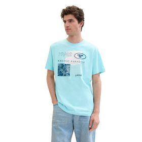 Tom Tailor 34921 Turkuaz Erkek T-shirt