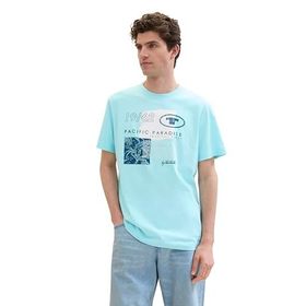 Tom Tailor 34921 Turkuaz Erkek T-shirt