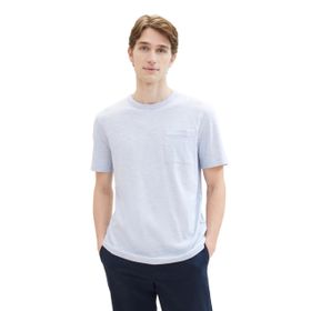 Tom Tailor 34964 Foggy Blue Finestripe Erkek T-shirt