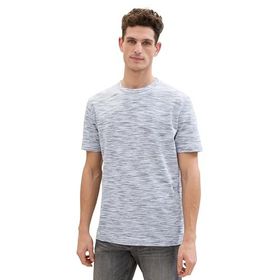Tom Tailor 35057 Beyaz Lacivert Uzay Erkek T-shirt