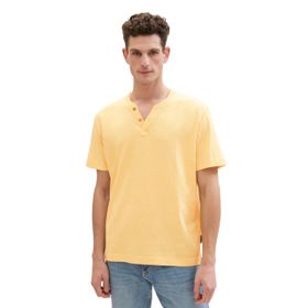 Tom Tailor 35069 Sarı Öğütme Yapısı Erkek T-shirt