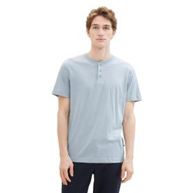 Tom Tailor 35086 Foggy Blue Grindle Structure Erkek T-shirt