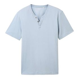 Tom Tailor 35086 Foggy Blue Grindle Structure Erkek T-shirt