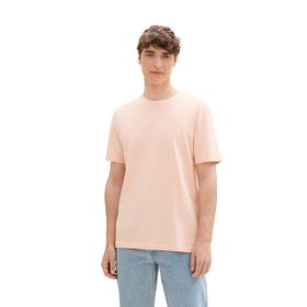 Tom Tailor 35575 Denim Kayısı Melanj İnce Çizgili Erkek T-shirt