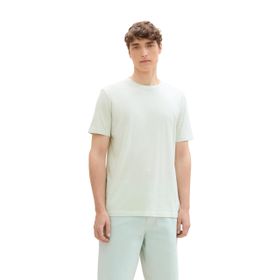 Tom Tailor 35576 Denim Açık Mavi Melanj İnce Çizgili Erkek T-shirt