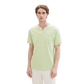 Tom Tailor 35599 Deniz Yeşili İnce Çizgili, Erkek T-shirt