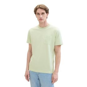 Tom Tailor 35599 Deniz Yeşili İnce Çizgili, Erkek T-shirt