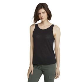 Tom Tailor Basic Top 14482 Derin Siyah Kadın Atlet
