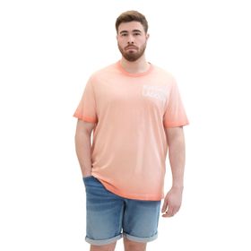 Tom Tailor Polo 12642 Puslu Mercan Pembesi Erkek T-shirt