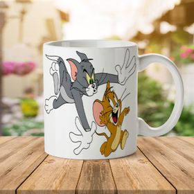 Tom Ve Jerry Porselen Kupa Bardak
