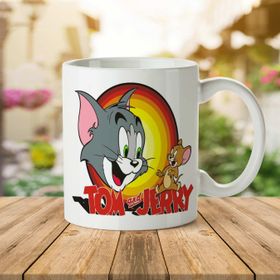 Tom Ve Jerry Porselen Kupa Bardak