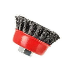 Tomax 100 mm Çimento Cüruf Temizleme Burgulu Çanak Fırça