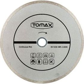 Tomax 115x2.0x22 mm Sürekli Elmas Fayans Seramik Kesici Daire Testere