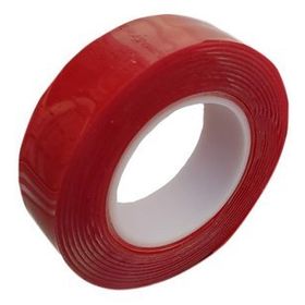 Tomax 18 mm x 2 mt Şeffaf Çift Taraflı Arilik Bant