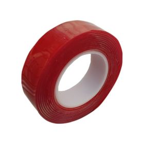 Tomax 18 mm x 2 mt Şeffaf Çift Taraflı Arilik Bant