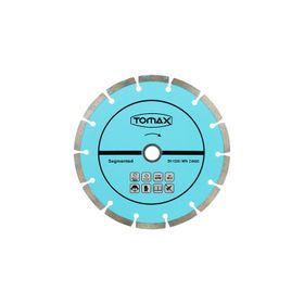 Tomax 180x2.2x22 mm Segmentli Elmas Beton Taş Kesici Testere