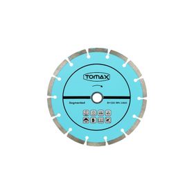 Tomax 180x2.2x22 mm Segmentli Elmas Beton Taş Kesici Testere