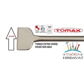 Tomax 18x400x50 SDS Max Büyük Kırıcı Eksta Geniş Keski