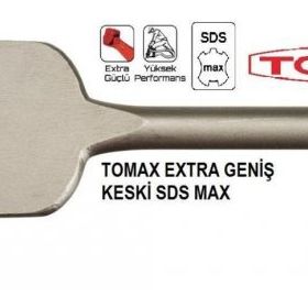 Tomax 18x400x50 SDS Max Büyük Kırıcı Eksta Geniş Keski