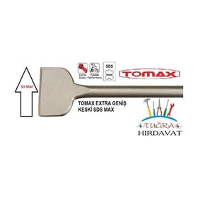 Tomax 18x400x50 SDS Max Büyük Kırıcı Eksta Geniş Keski