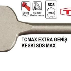 Tomax 18x400x50 SDS Max Büyük Kırıcı Eksta Geniş Keski
